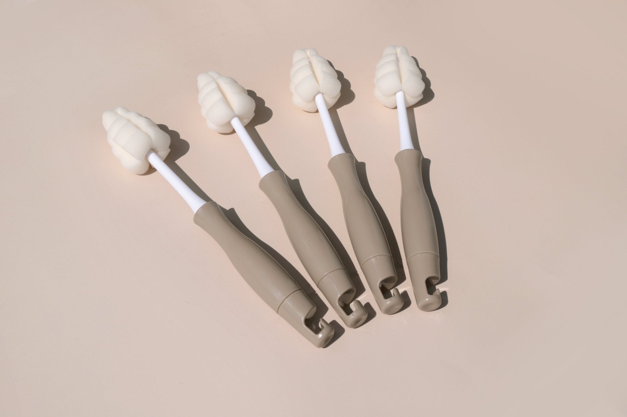 Grosmimi All In One Foam Brush for Bottle & Teat 4pcs - Zezebaebae