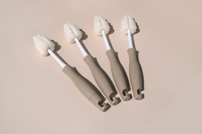 Grosmimi All In One Foam Brush for Bottle & Teat 4pcs