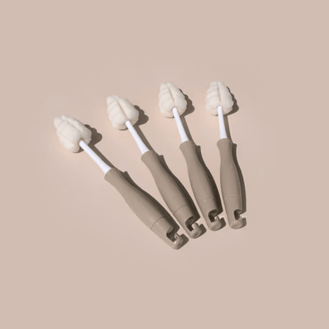 Grosmimi All In One Foam Brush for Bottle & Teat 4pcs - Onzenna