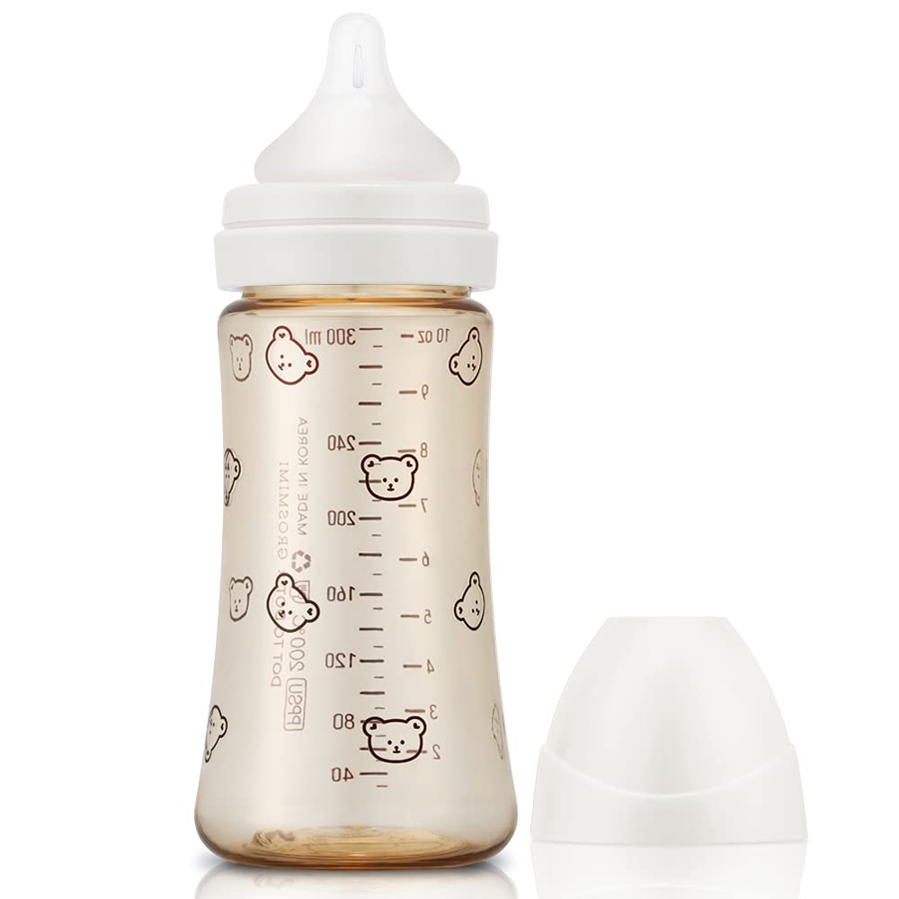 Grosmimi PPSU Baby Bottle - 10oz (300ml) - Zezebaebae