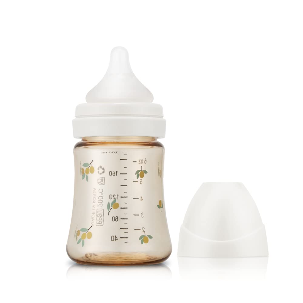 Grosmimi PPSU Baby Bottle - 6oz (200ml) - Zezebaebae
