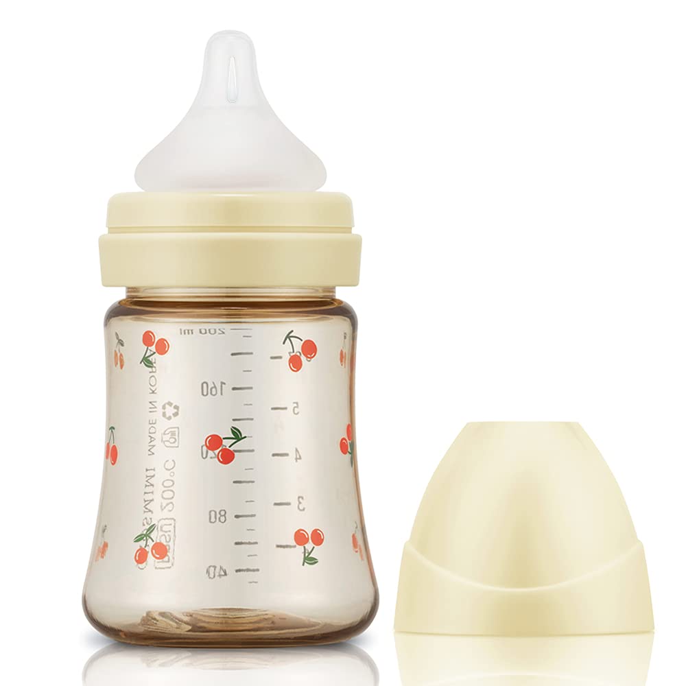 Grosmimi PPSU Baby Bottle - 6oz (200ml) - Zezebaebae