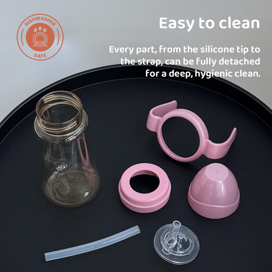 Grosmimi PPSU Straw Cup - 6oz (200ml) - Zezebaebae