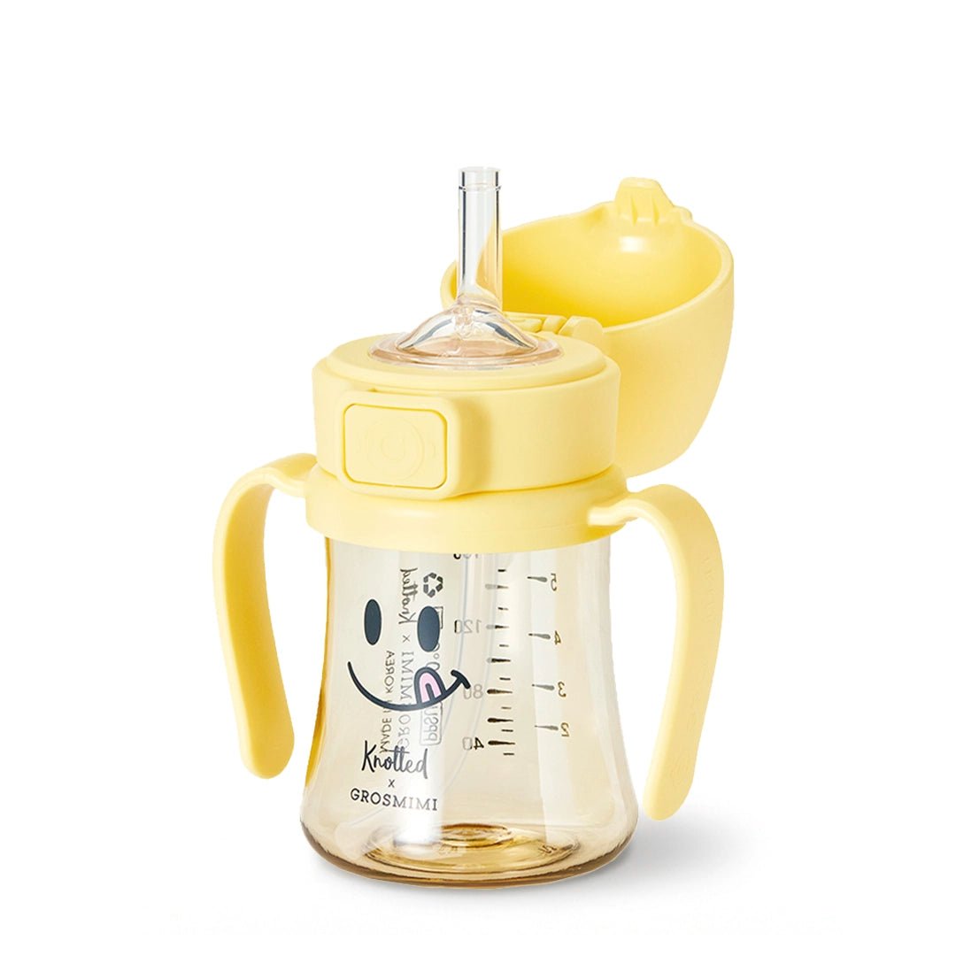 Grosmimi Straw Cup Flip Top 6oz Toddler | Onzenna