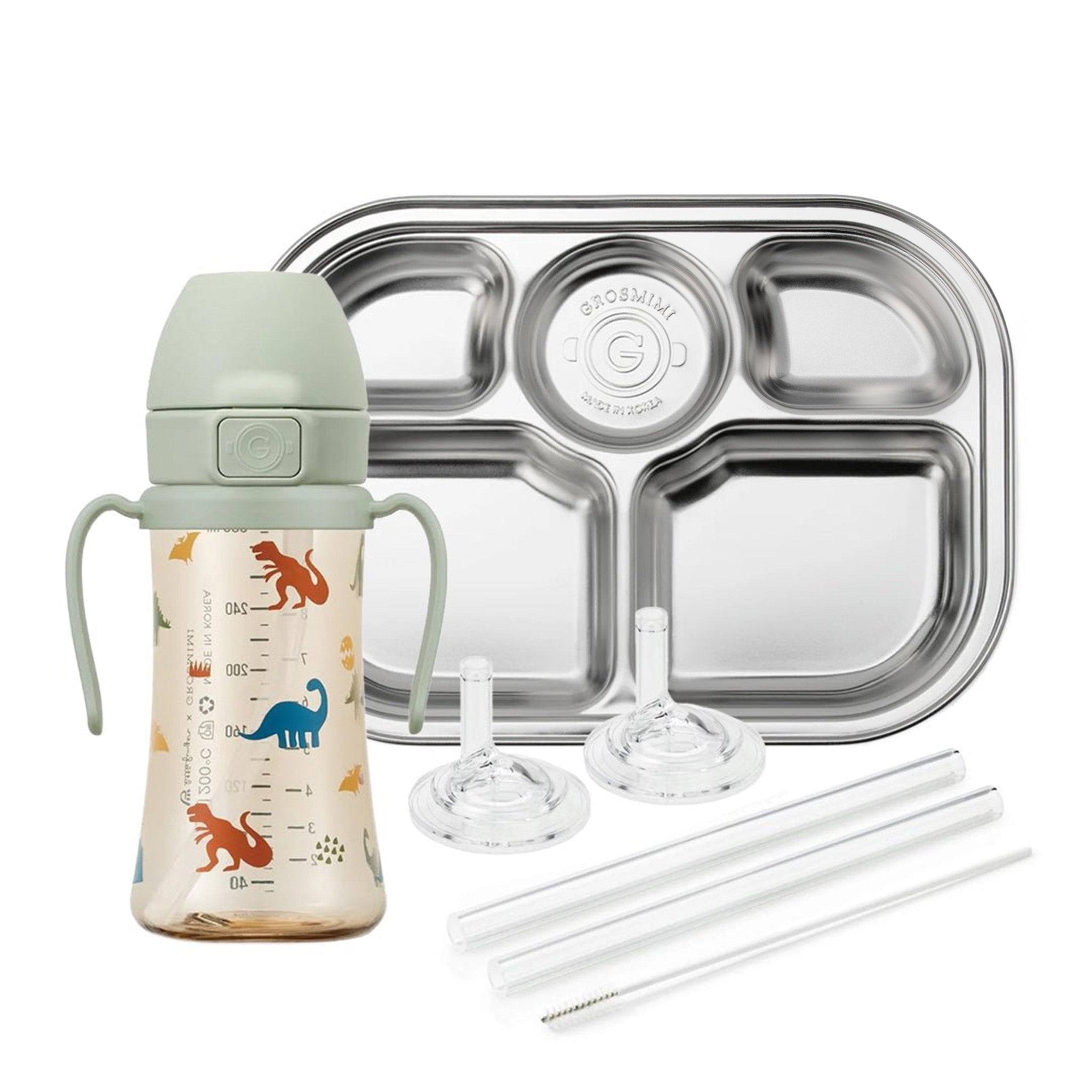 GROSMIMI SOLID GROWTH BUNDLE WITH STAGE 2 STRAW - Onzenna