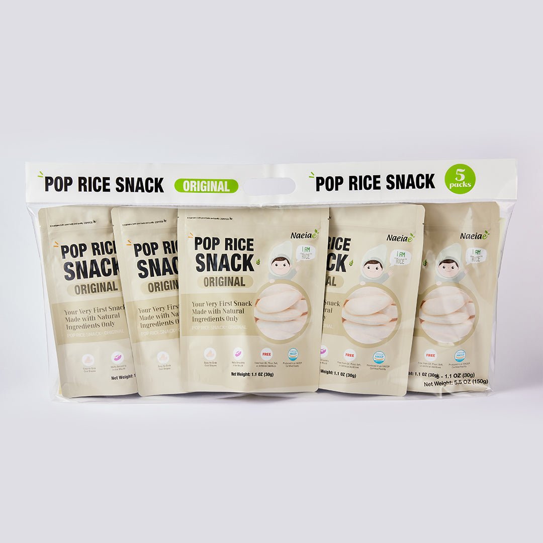 Naeiae Korean Pop Rice Snack Bundle (5 PACKS) - Zezebaebae
