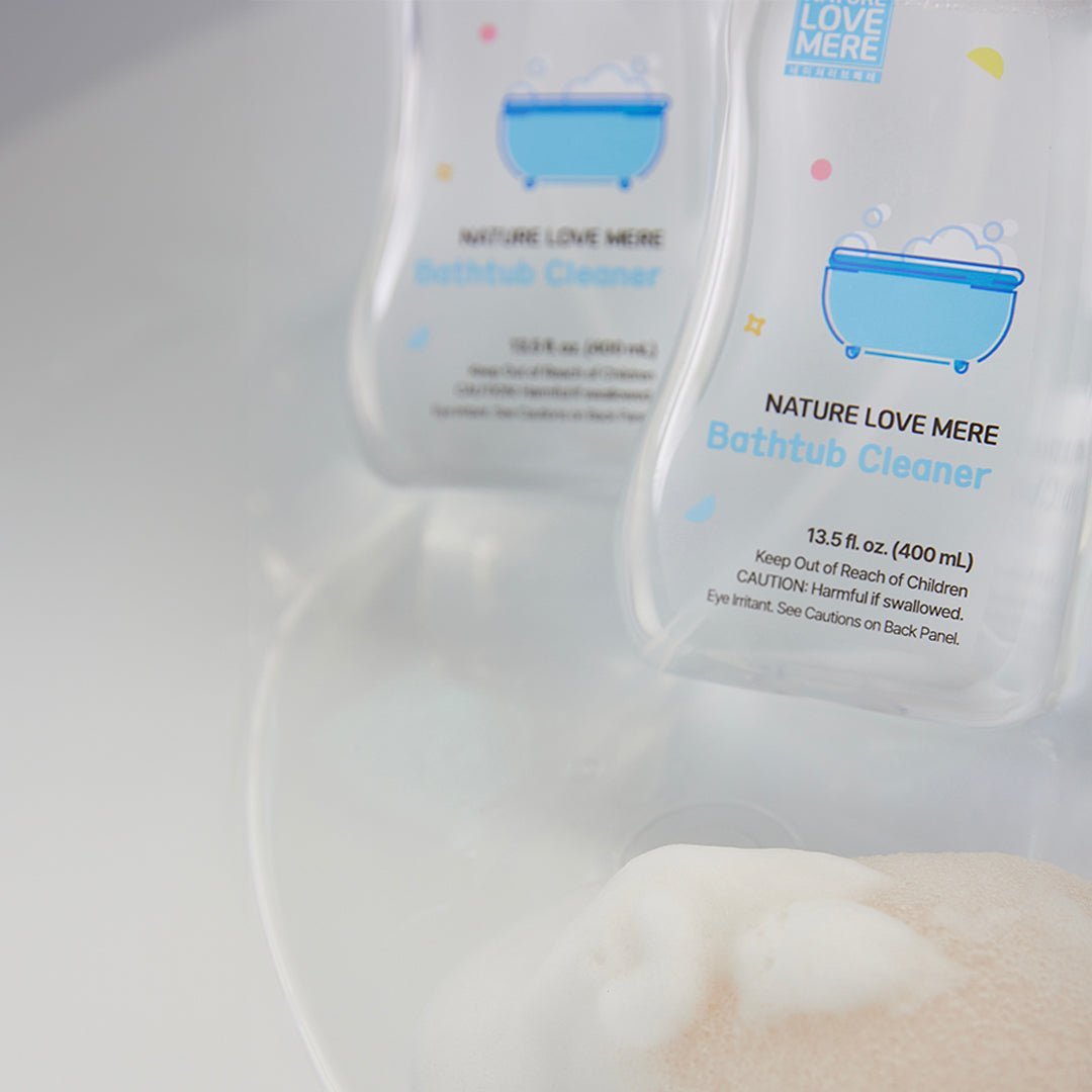 Nature Love Mere Bathtub Cleaner 13.5 Fl Oz (400ml) - Zezebaebae