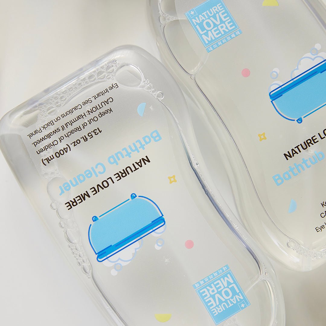 Nature Love Mere Bathtub Cleaner 13.5 Fl Oz (400ml) - Zezebaebae