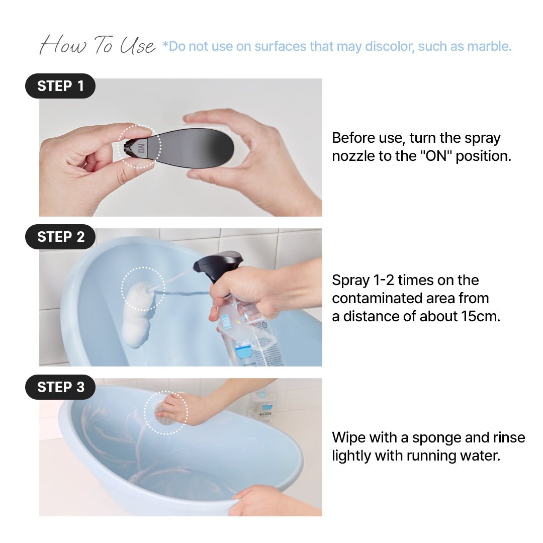 Nature Love Mere Bathtub Cleaner 13.5 Fl Oz (400ml) - Zezebaebae