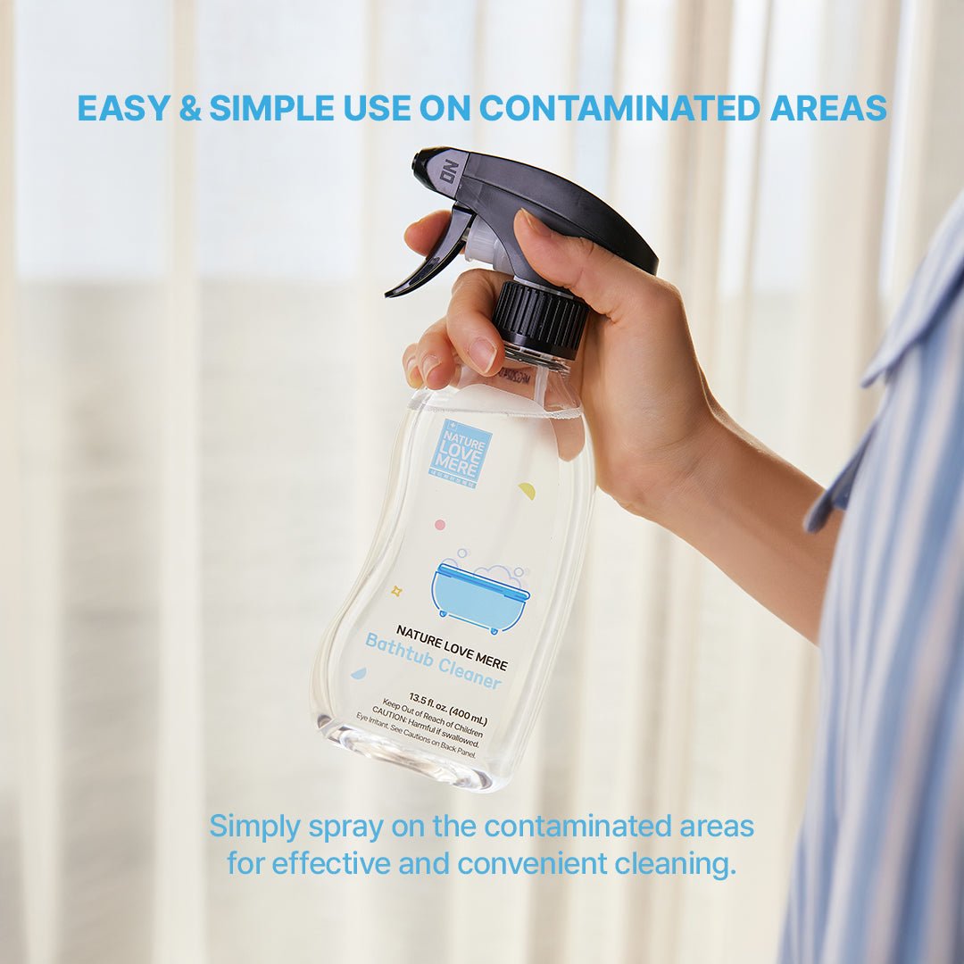 Nature Love Mere Bathtub Cleaner 13.5 Fl Oz (400ml) - Zezebaebae
